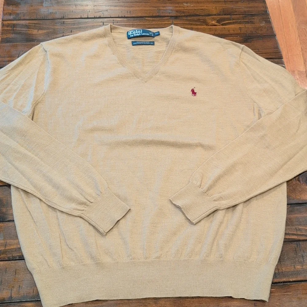 Polo Ralph Lauren Wool V Neck Sweater